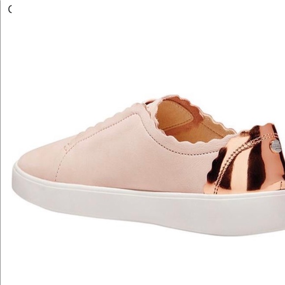 Cole Haan Slipon Shoes Peach Blush - Picture 3 of 6